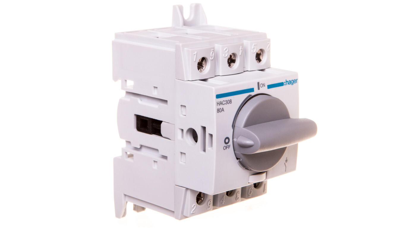 3P 80A HAC308 switch disconnector /T2UK