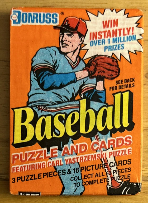 Восковая упаковка бейсбольных карточек 1990 Donruss Rob Murphy Red Sox Showing On Bottom Back - Изображение 2 из 2