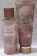 Victoria's Secret Fragrance Mist  Lotion Set Lot of 2 BARE VANILLA DAYDREAM