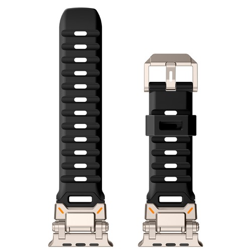 Soft FKM Rubber Strap Luminous Bands for Apple Watch Ultra 49mm 98765 42/44/45mm - Picture 43 of 61