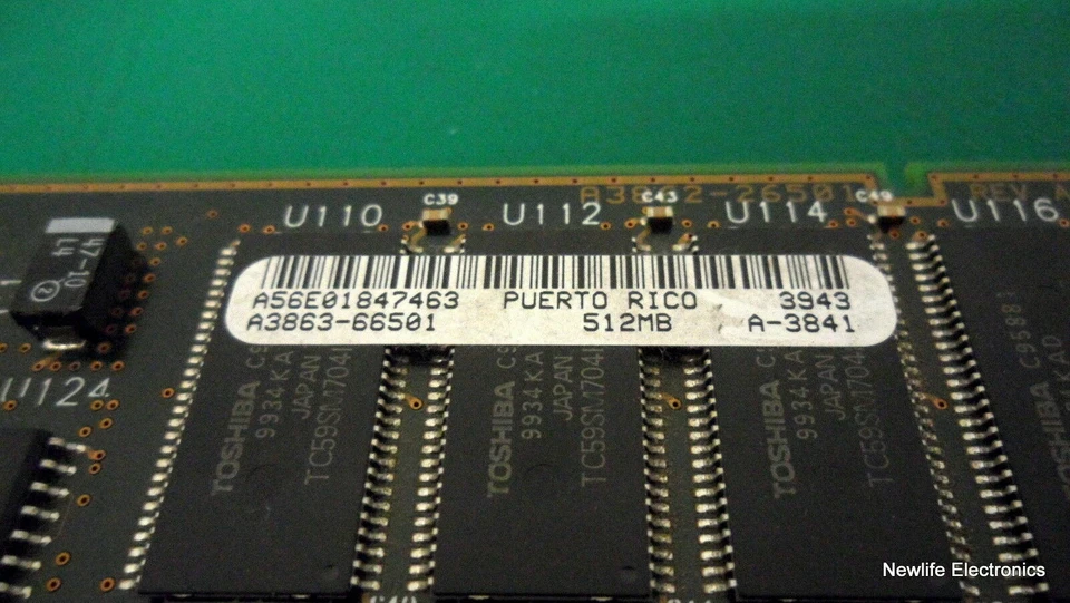 HP A3863-69001 512MB PC-100 (120MHz) SDRAM Server Memory A3863-66501 - Image 2 of 3