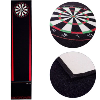 Dart Matte Dartteppich Turnier Matte Dartmatte Darts 290 x 60 Kingpower