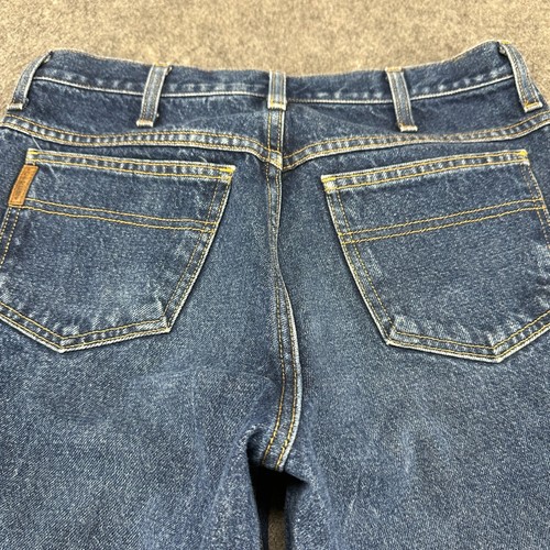 Cinch Up Jeans Mens 32x36 Blue Straight Leg Regular Fit Dark Wash Western Rodeo - Picture 7 of 11