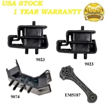 4PCS Front Motor & Trans Mount FIT 2002, 2004-2008 Subaru Forester 2.5L - Auto