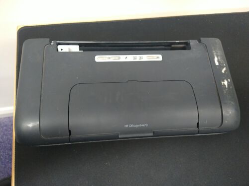 HP OfficeJet H470 SNPRC-0705 Mobile USB Printer - No Power Adapter, Missing Flap - Picture 2 of 13