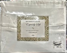 Expressly Soft, 600 thread count sheets/easy care cotton rich sateen 4 pc FULL