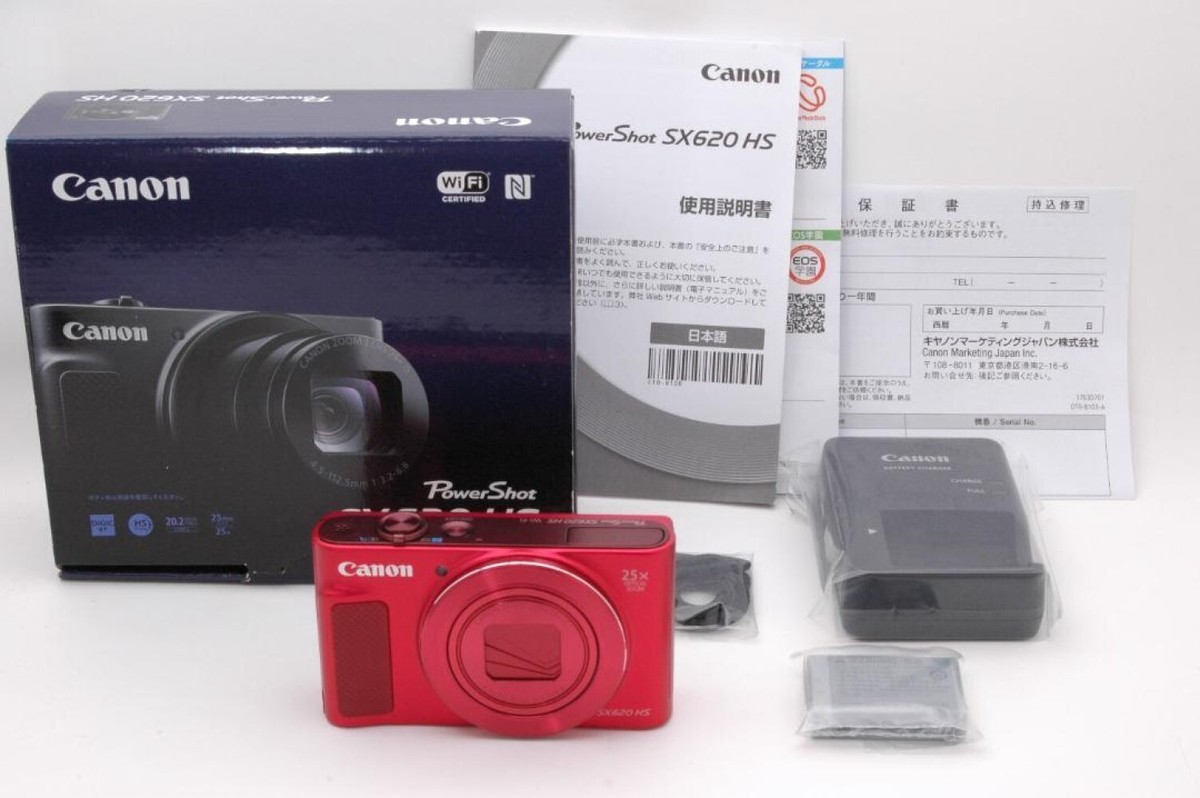 Canon Compact Digital Camera PowerShot SX620 HS Red Canon Compact Digital Camera PowerShot SX620 HS Red