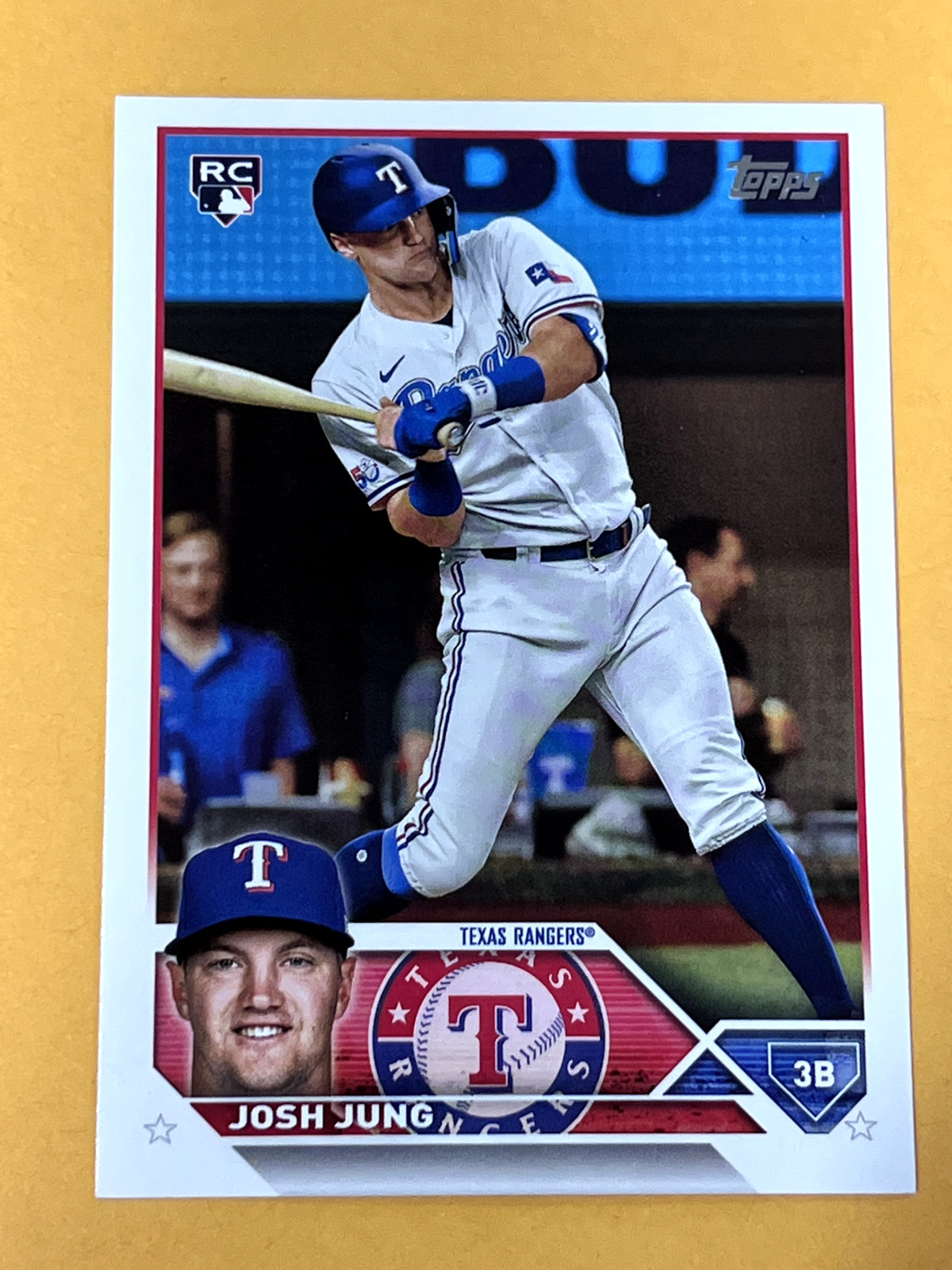 Josh Jung 2023 Topps Series 2 Rookie Card  #529 Texas Rangers RC