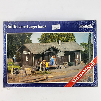 POLA Meister Modell Kit Raiffeisen FARM WAREHOUSE Storage Depot HO Model Kit NEW