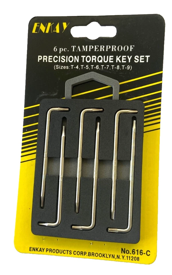 Enkay 616 C 6PC TAMPERP ROOF TOQUE KET SET 5 Sizes T4, T5, T6, T7, T8, T9,* - Image 2 of 4