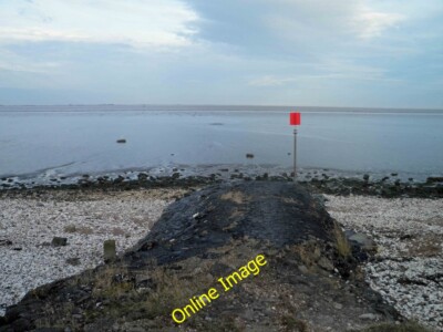 Photo 6x4 Marker beacon on Grimsby's North Wall Pyewipe  c2014