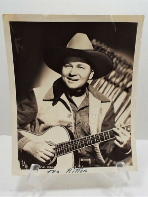 Vintage Picture Of Tex Ritter A Great Western Movie Star & Singer | eBay