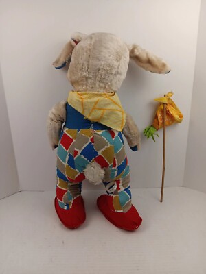 Vintage RUSHTON Star Creations Rubber Face Bunny Rabbit Stuffed