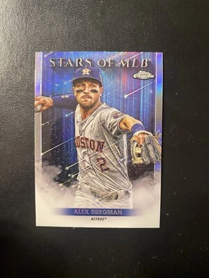 2022 Topps Series 1 - Stars of MLB Chrome #SMLBC-8 Alex Bregman - Image 1 of 2