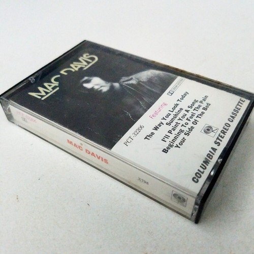 MAC DAVIS: Self-Titled (Cassette 1973 Colombia Records) - Picture 2 of 3