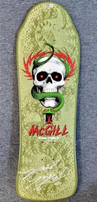 POWELL PERALTA mike mcgill ヴィンテージデッキ当時物 Vintage NOS OG Mike McGill Skull And Snake skateboard deck