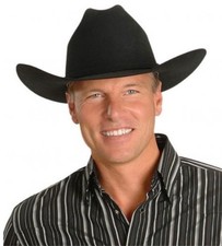 Sombrero Stetson® 4X Apache de fieltro negro con cepillo de sombrero gratis