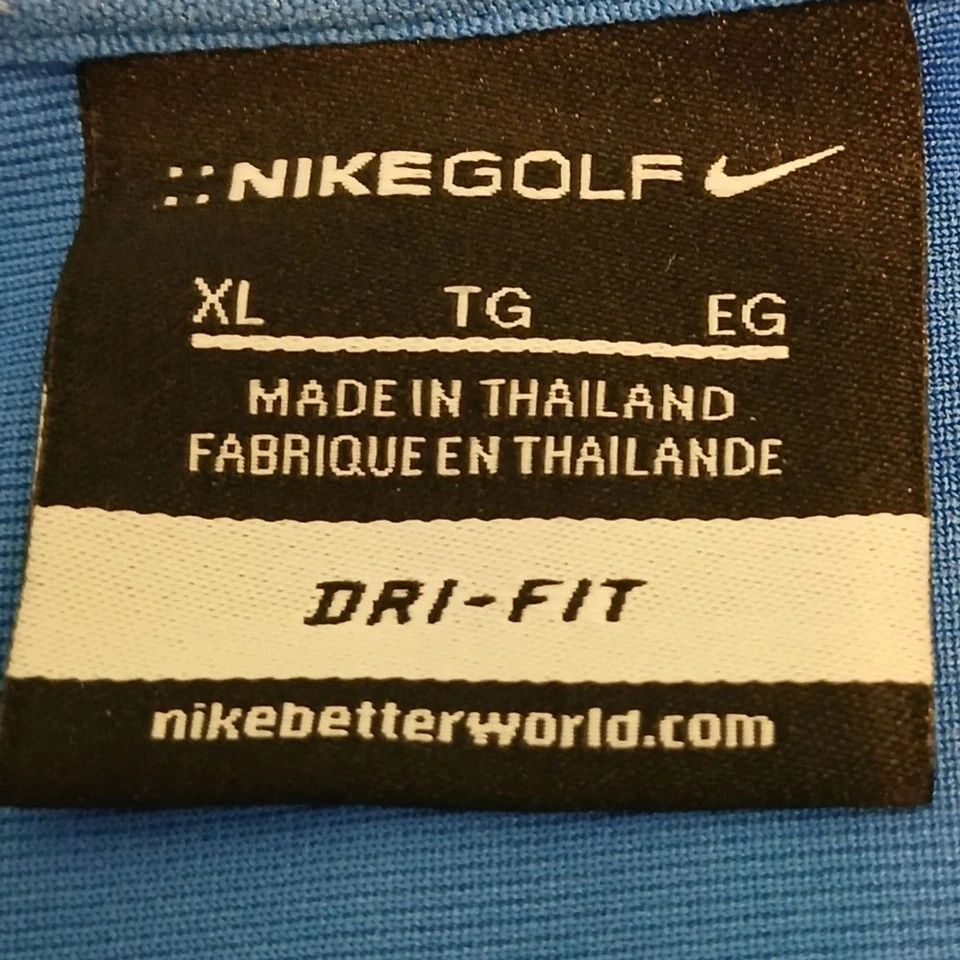 Рубашка для гольфа мужская Nike Dri Fit в полоску Polo размер XL - Изображение 4 из 4