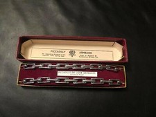 Vintage Sprung Link Traditional Armbands/Sleeve Garters. Metal. 3 Colours ava...