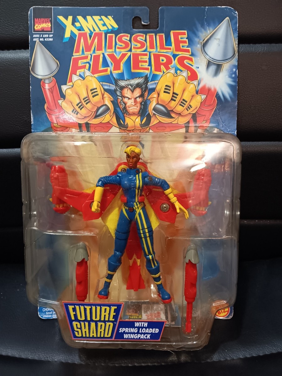 Vtg 1997 Marvel X-Men Missile Flyers Future Shard Figure w