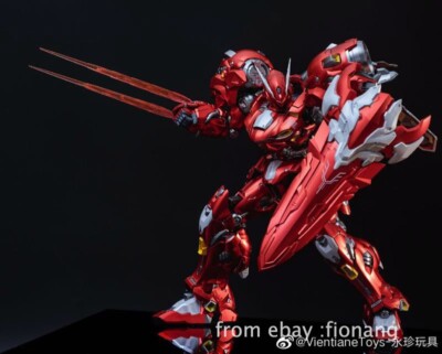 MOSHOW 1/72 ROSEFINCH ガーベラテトラ似 合金完成品 Moshow Moushou 1/72 Rosefinch Red Horn Horse Main Lamp Set