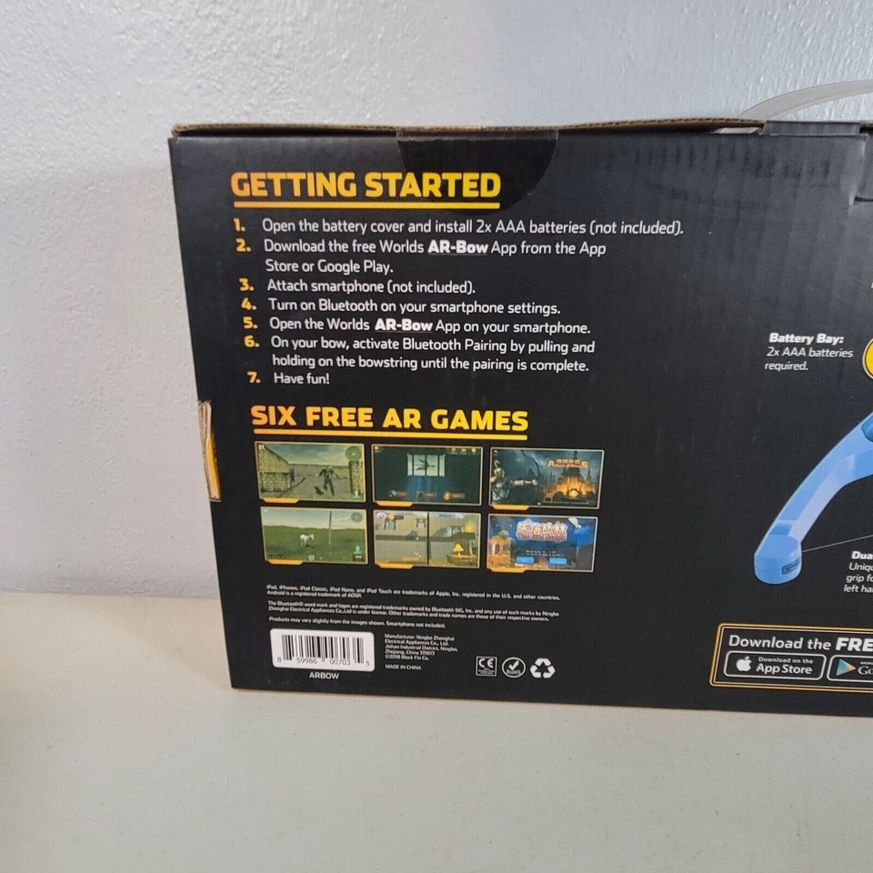 Worlds AR Augmented Reality Gaming Accessory Bow Edition Black New BlackFin - Image 4 of 4