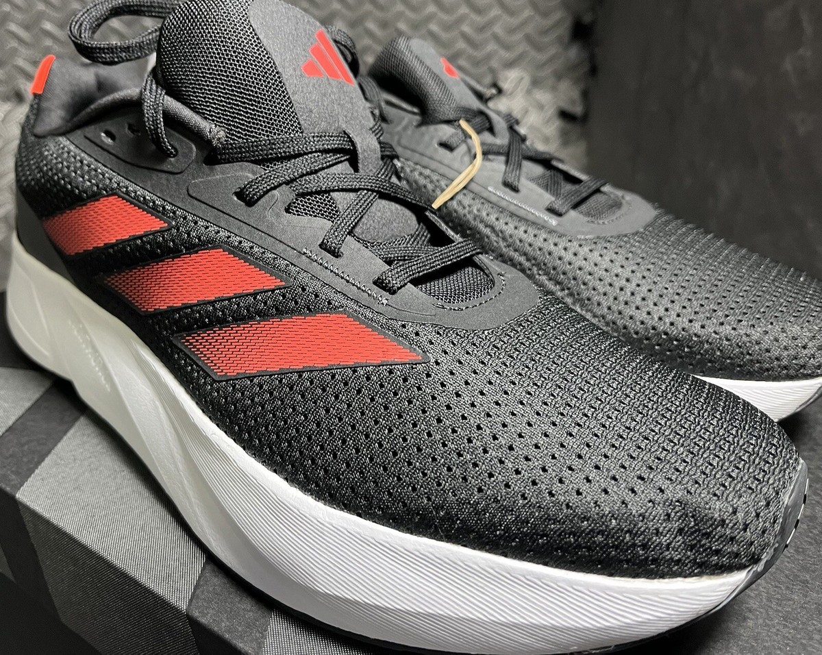 ★アディダス★Duramo Sl Shoes★Black/Solar Red/Grey adidas DURAMO SL SHOES Men's Size 11.5 Core Black / Solar