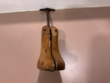 Vintage George Belcher Stoughton Cast Iron  Wood Shoe Stretcher 3 Works 