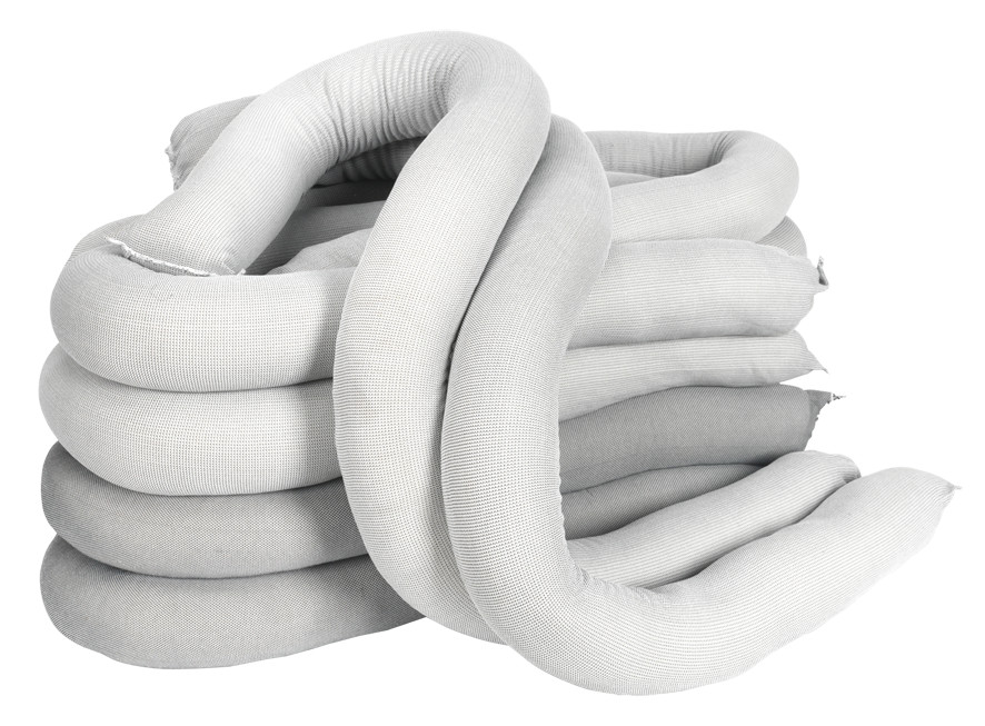Sealey SAS10 Spill Absorbent Sock 80mm x 1.2m Pack of 10