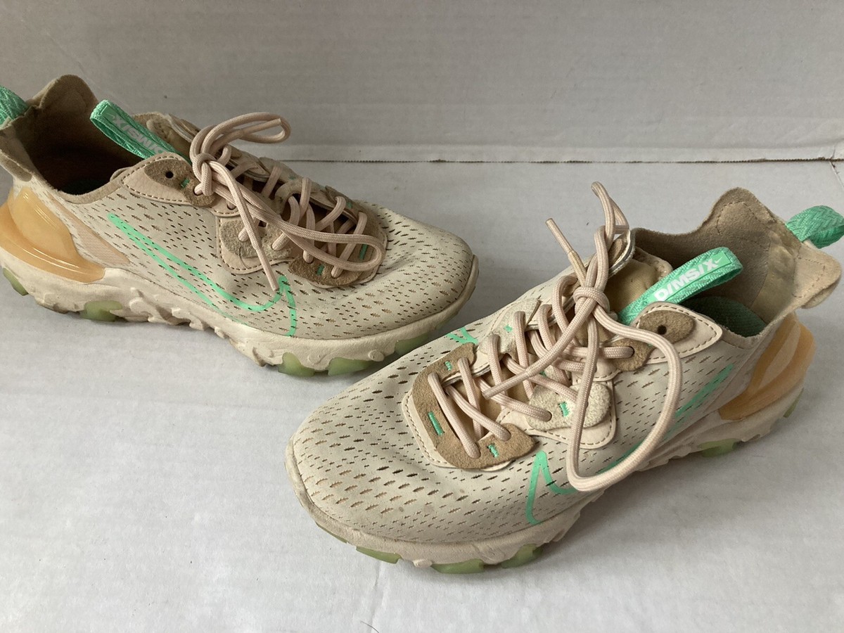 nike react vision white green