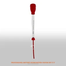 Professional Battery Hydrometer / Tester Set 77 F