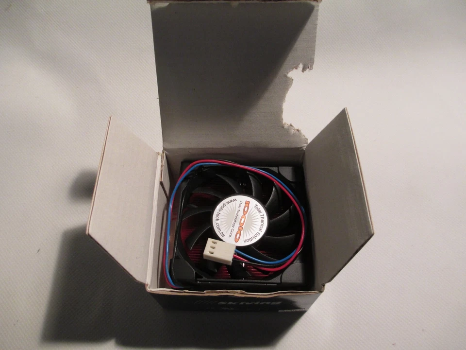 Dissipatore CPU  Rame Puro Socket 370 -SkiVing - Pentium III/Celeron - NUOVO - Immagine 4 di 4