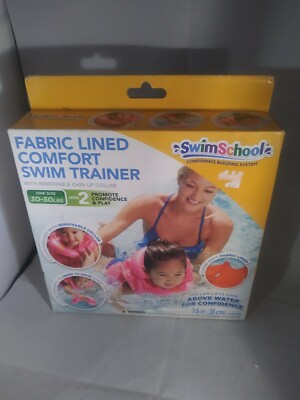 Swimschool Fabric Lined comfort swim trainer, color PINK.