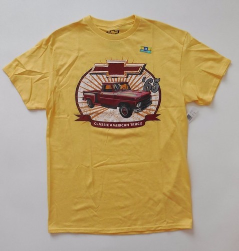 nwt chevrolet classic american truck 1965 graphic tee shirt mens