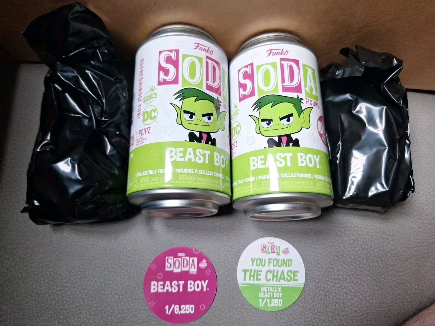 Funko Soda Beast Boy Common And Chase