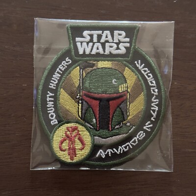 NEW Funko 2016 Star Wars Smuggler's Bounty Hunters BOBA FETT Iron On Patch 1837