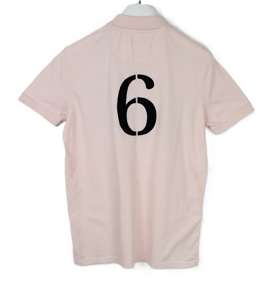 Henri Lloyd Regular T-Shirt Uomo Medio Manica Corta Mezza Bottoni Polo Collo - Immagine 2 di 4