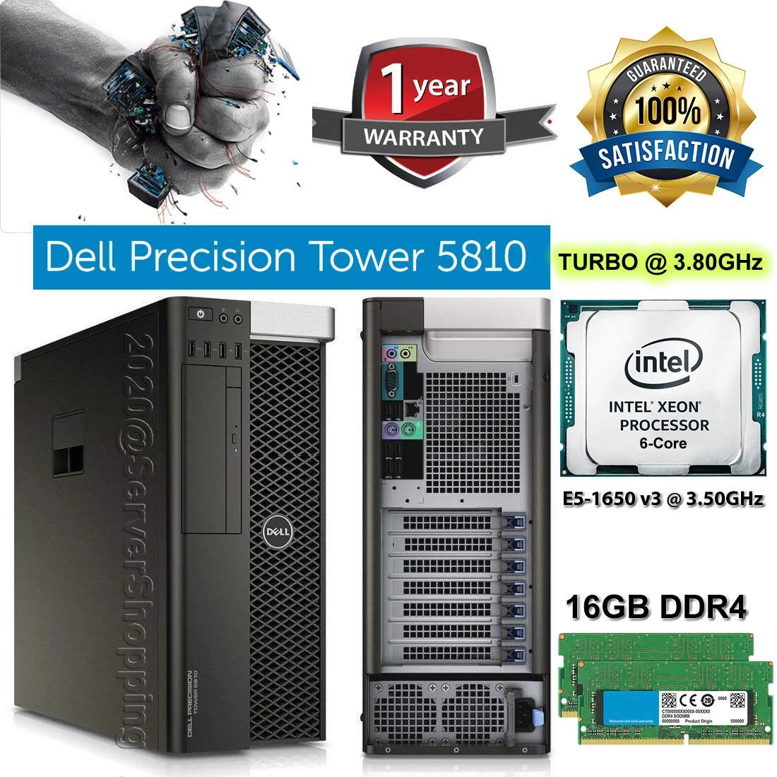 Dell Precision T5810 Graphic Design PC Desktops & All-In-One