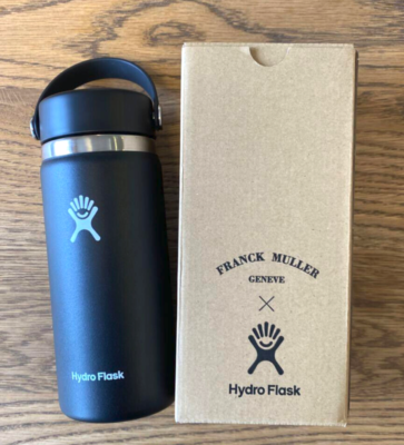 ハイドロフラスク　フランクミュラー FRANCK MULLER × Hydro Flask Novelty Black Tumbler Mug(16 oz