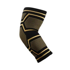 Copper Elbow Compression Sleeve Elbow Brace For Tennis  Arthritis Bursitis US