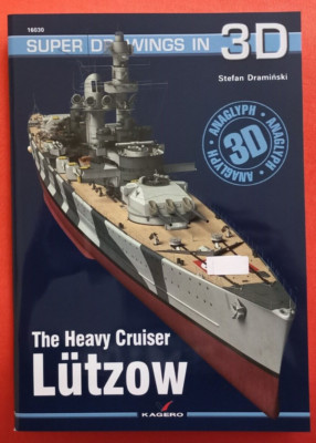 Kagero Super Drawings in 3D 16030 30, The Heavy Cruiser LÜTZOW