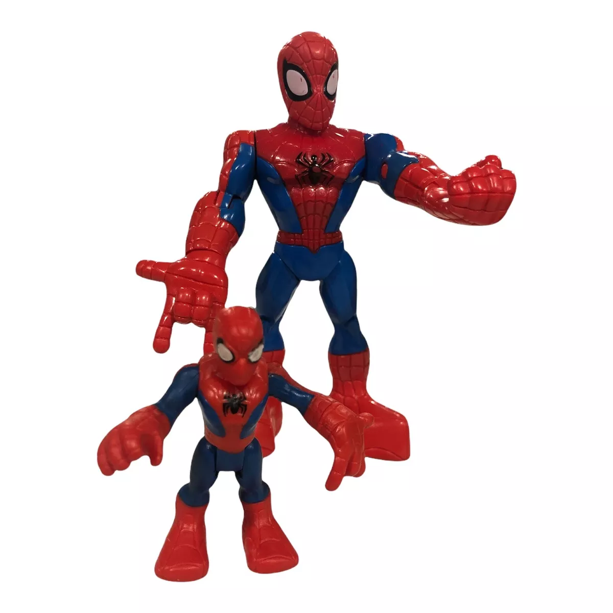 Super Hero Marvel Spider-man 5” And 2.5” Action Figures Spiderman Toy -2  Figures