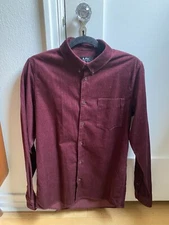 APC corduroy button up Size Small 