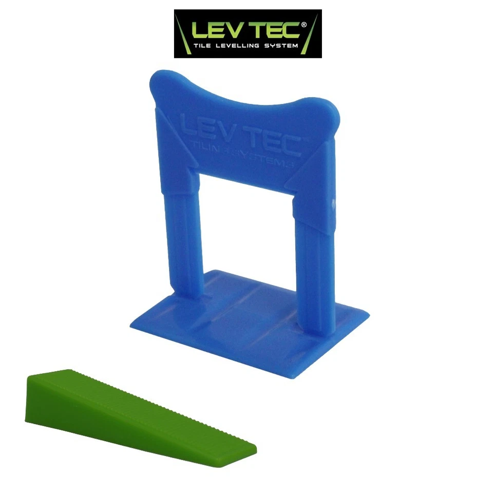 LEVTEC 1/16” Tall Leveling Clip 250pc./bag for 3/4" Porcelain Pavers - Image 4 of 4