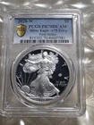 2020-W V75 PRIVY MARK $1 SILVER AMERICAN EAGLE World War Two 2 PCGS PR70 PF70 UC