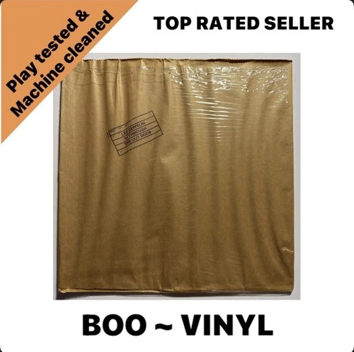 LED Zeppelin in Through the Out Door Vinyl Record Lp Album EX / NM