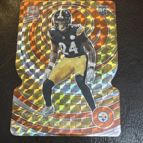 Spectra Joey Porter Jr 5/15 Die Cut Pittsburgh Steelers