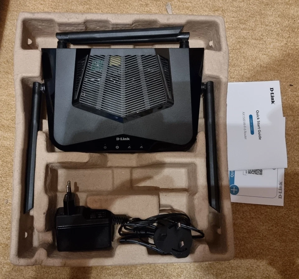 D-Link Exo AX 1500 WiFi 6 Router DIR X1560 - Bild 3 von 3