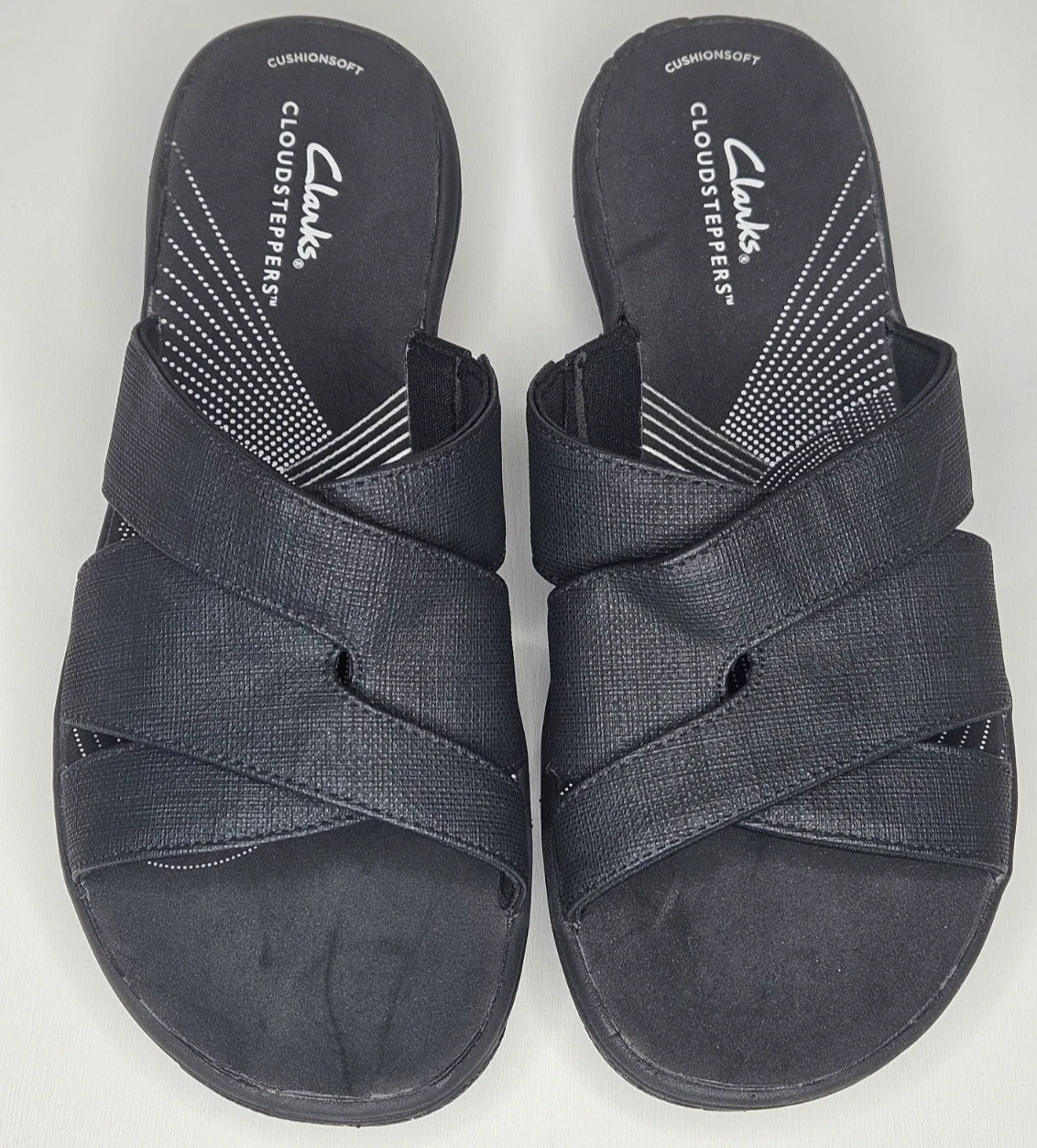 Clarks CLOUDSTEPPERS sandali donna Breeze Grove sliding donna taglia 7 M casual