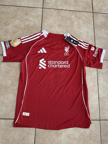 Adidas Liverpool Salah 11 Match Player Version Home Football Shirt (XL)